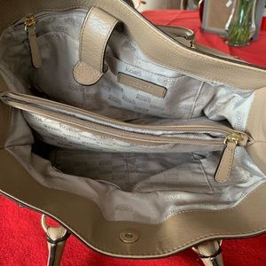 Beige Michael Kors purse